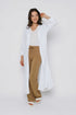 Meg-Midi Length Button Up